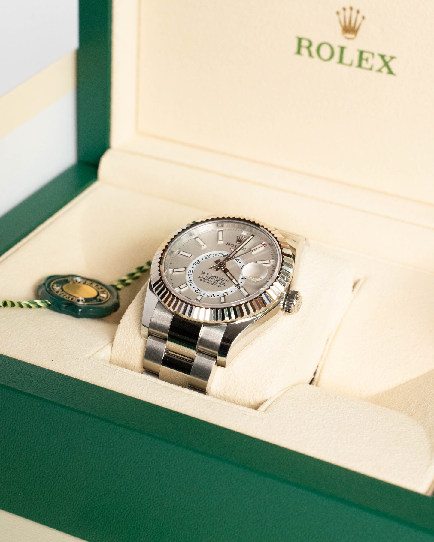 Rolex Sky-Dweller Oystersteel and White Gold 42mm 326934 2019