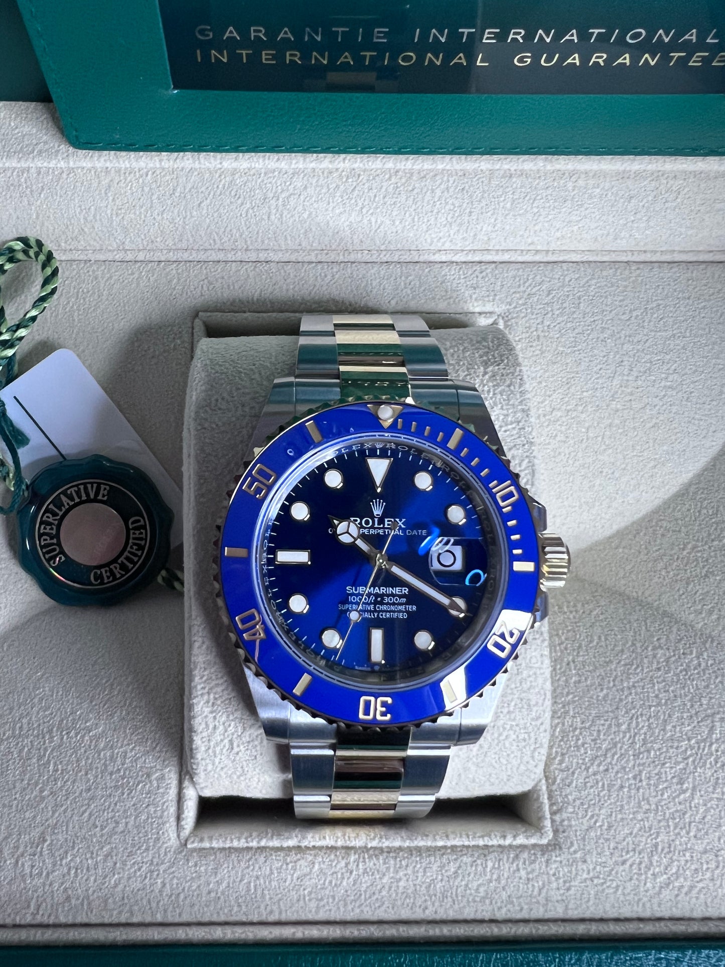 Rolex Submariner Date Bluesy New Full Set 2023