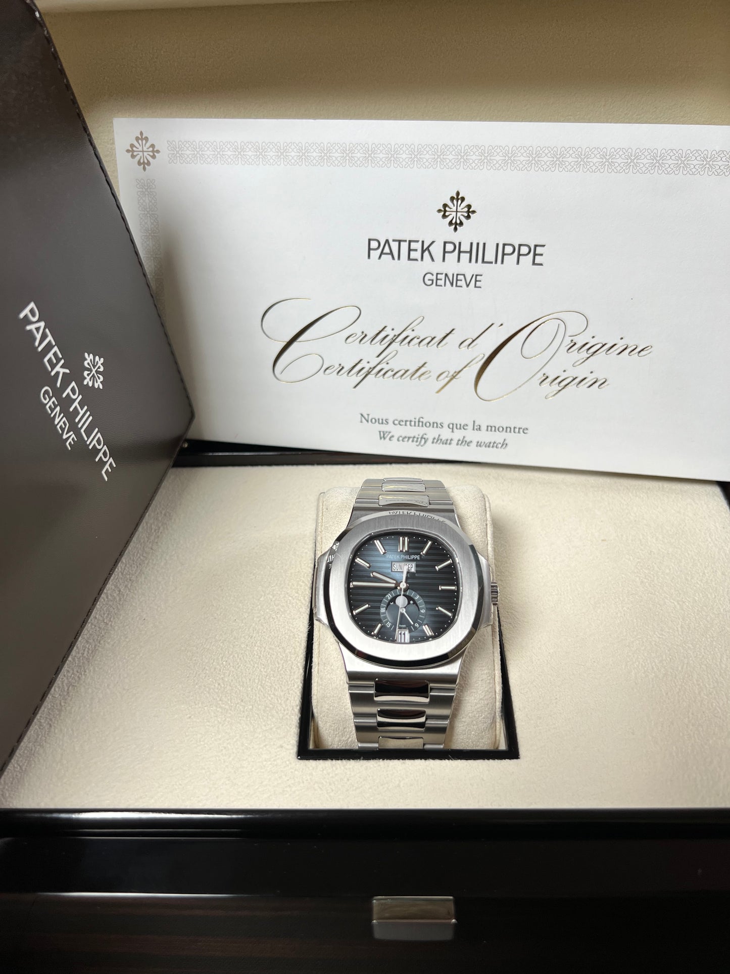 Patek Philippe Nautilus 5726/1A 2019 Full Set