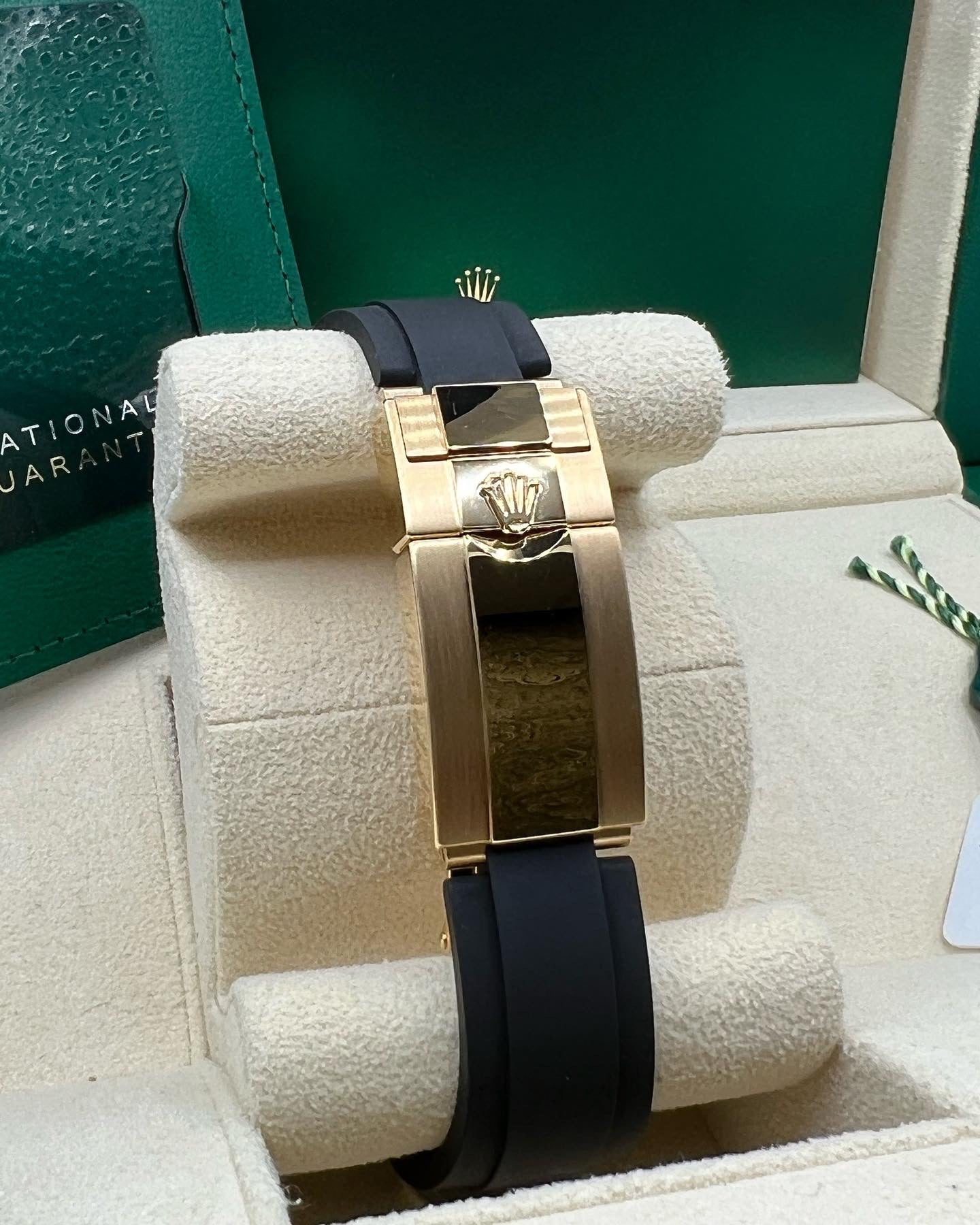 Rolex Daytona Oysterflex Yellow Gold Champagne Dial 116518LN 2023