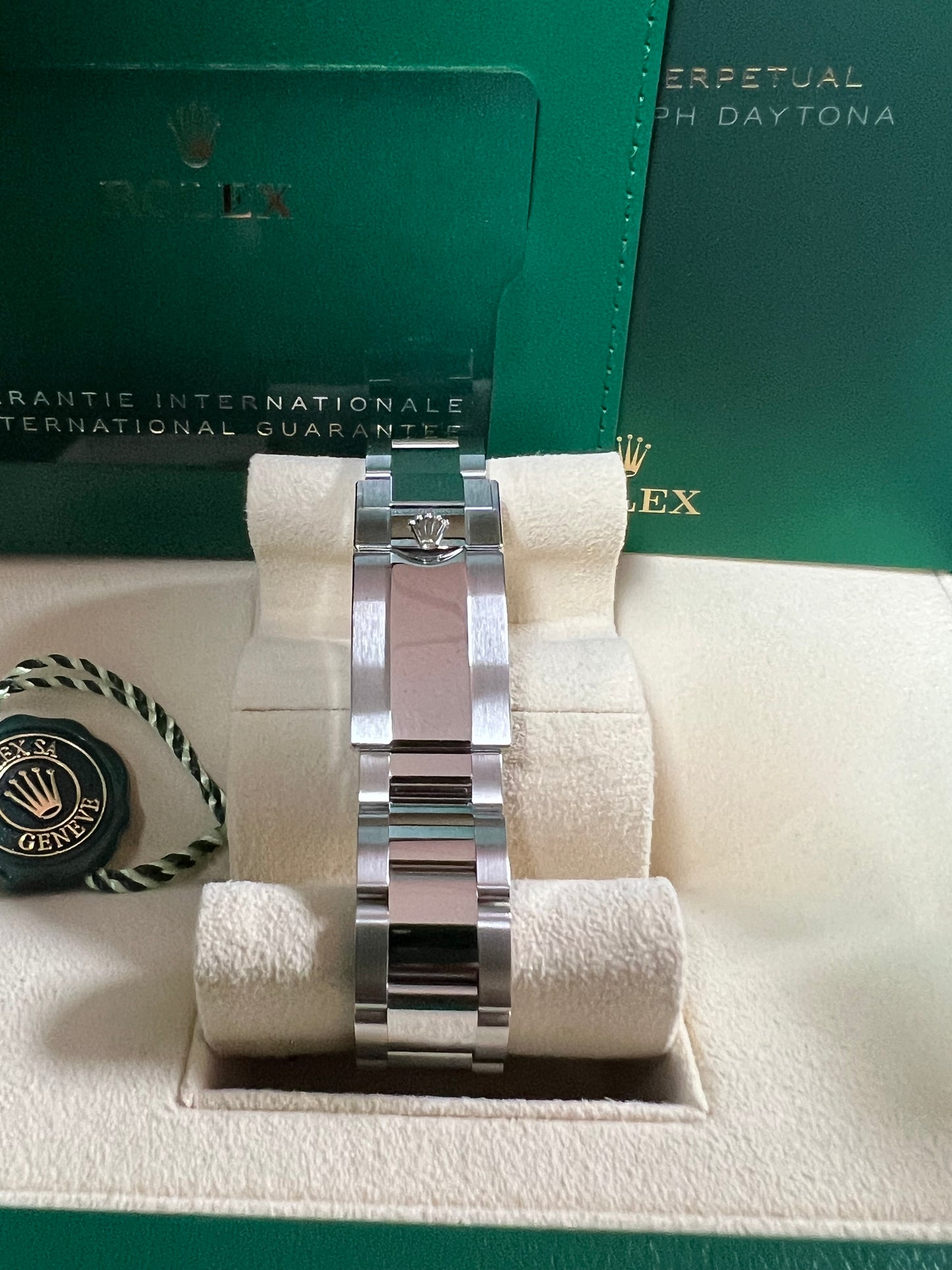 Rolex Daytona Black Dial Ceramic Bezel 2023 New Full Set 116500LN
