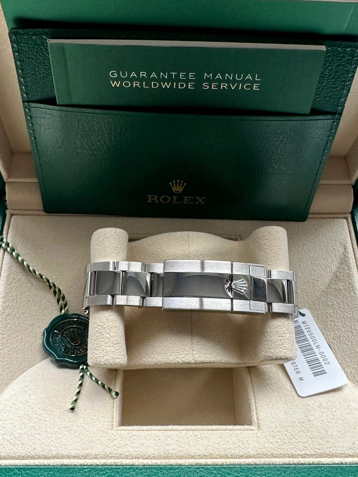 Rolex Daytona Black Dial New Release 126500LN 2023 New Full Set