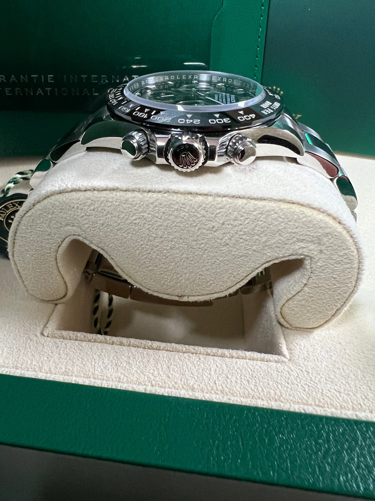 Rolex Daytona Black Dial Ceramic Bezel 2023 New Full Set 116500LN