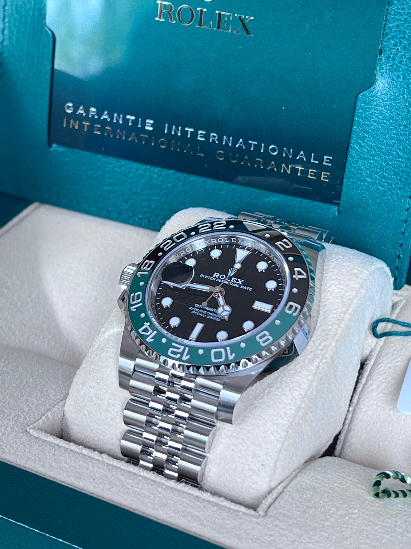 Rolex GMT-Master II Sprite Jubilee, 2024, New, Full Set 126720VTNR