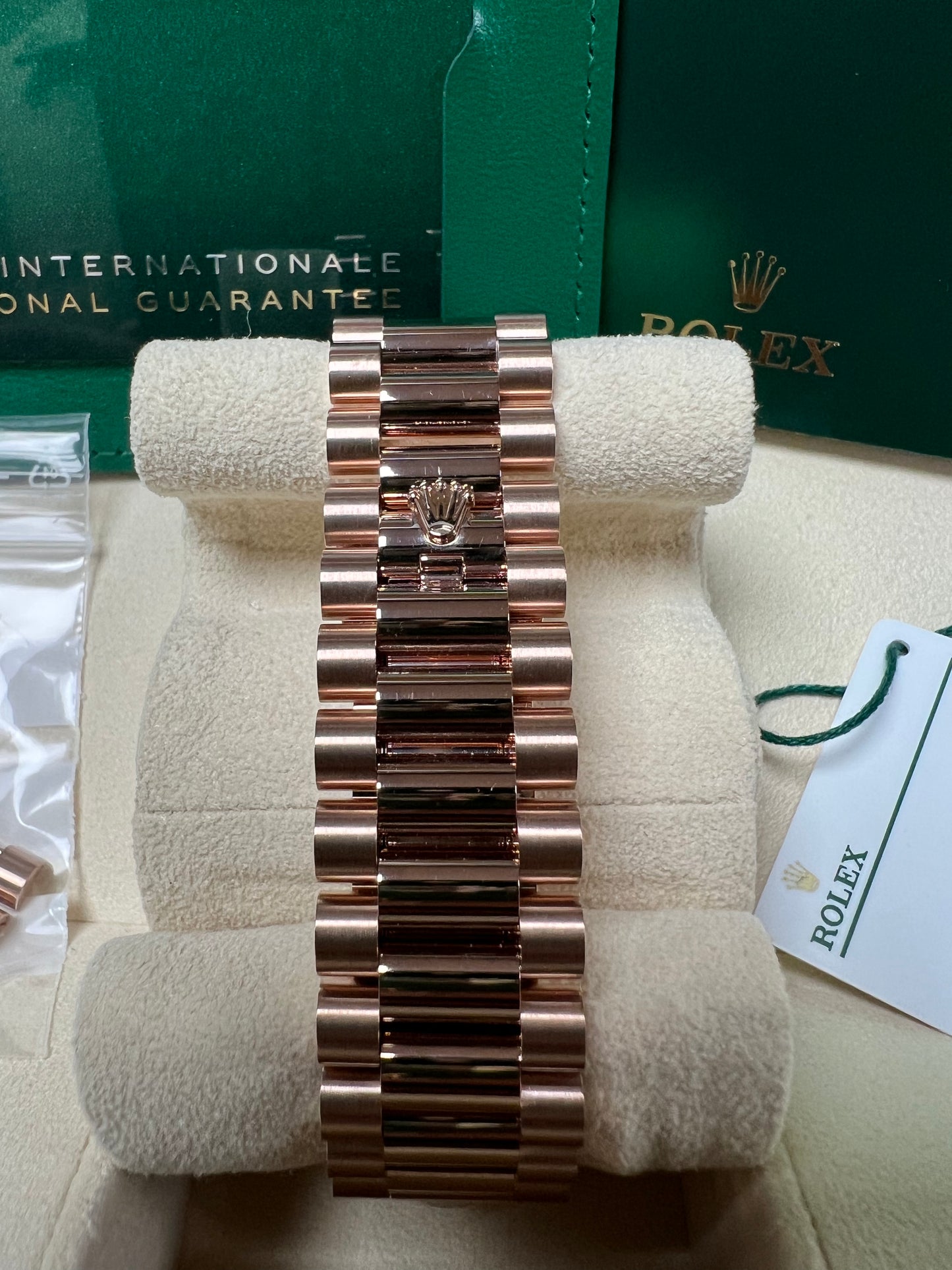 Rolex Day Date Rose Gold Olive Dial 2023