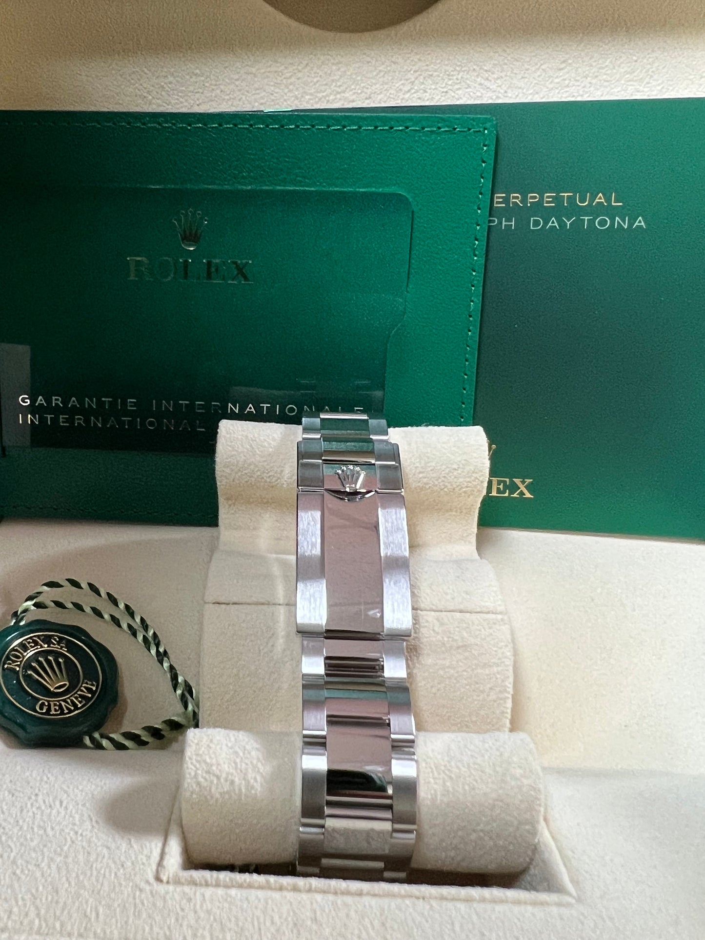 Rolex Daytona Black Dial Ceramic Bezel 2023 New Full Set 116500LN