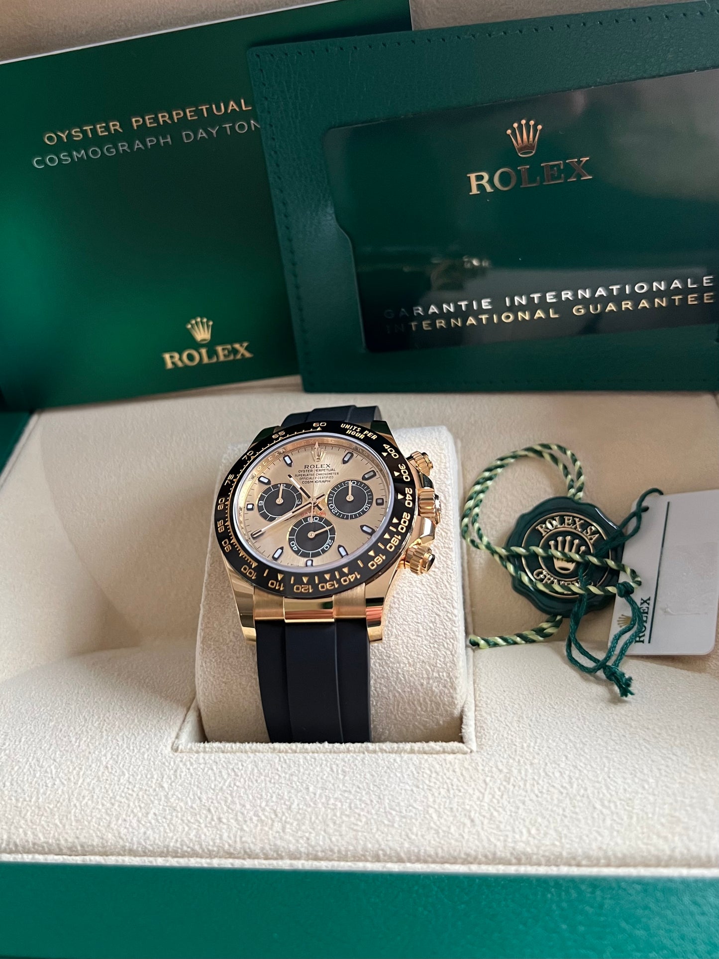Rolex Daytona Oysterflex Pikachu 2022 New Full Set 116518LN