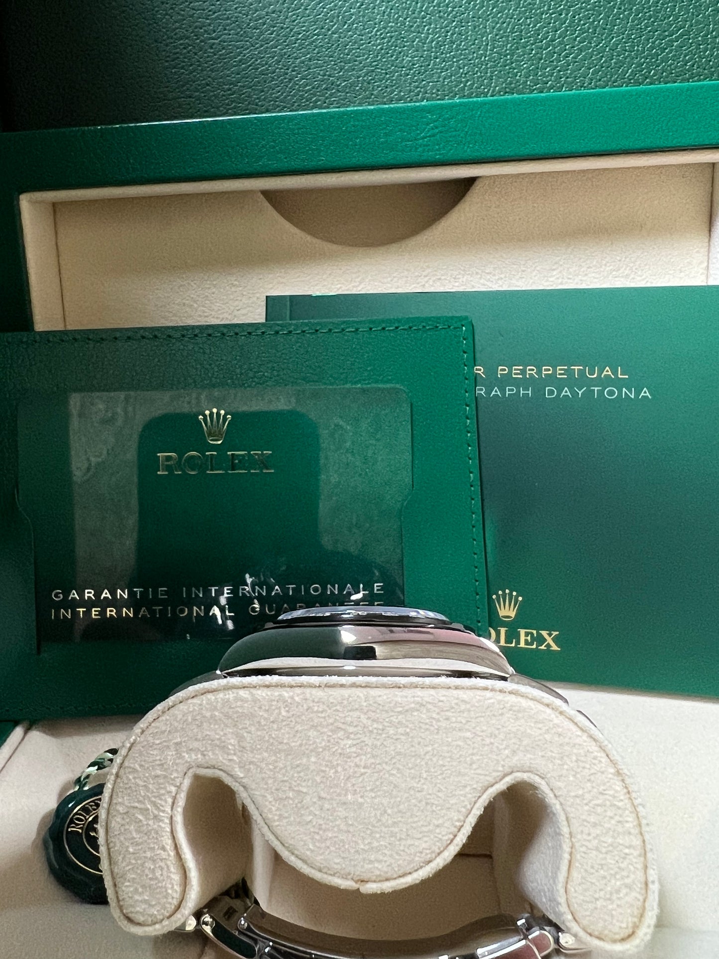 Rolex Daytona Black Dial Ceramic Bezel 2023 New Full Set 116500LN
