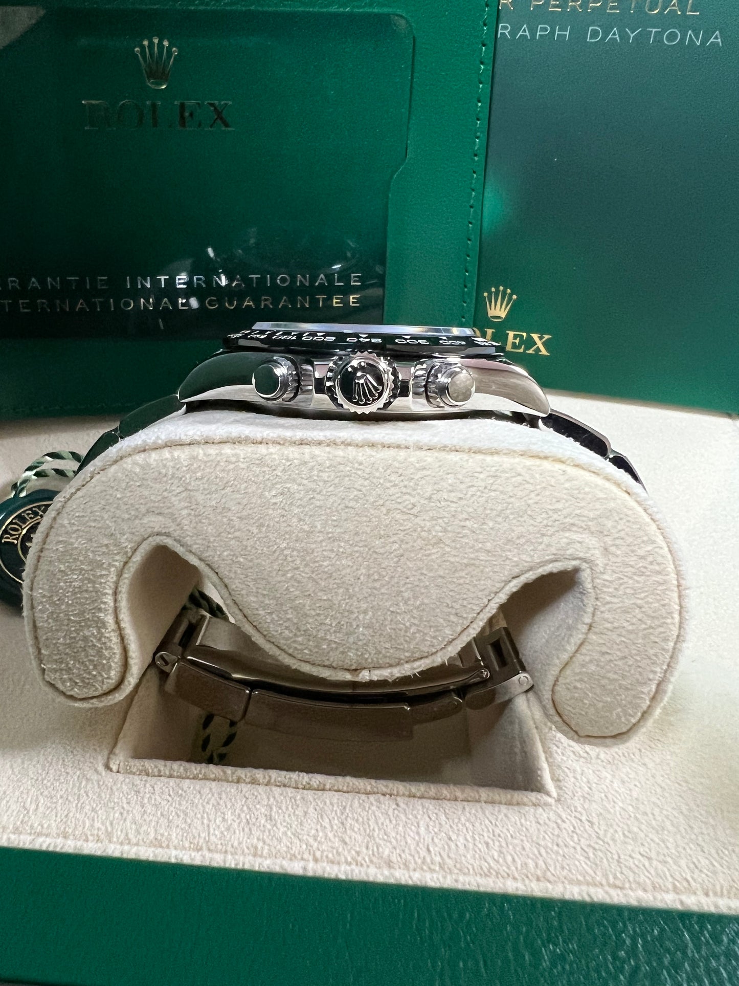 Rolex Daytona Black Dial Ceramic Bezel 2023 New Full Set 116500LN
