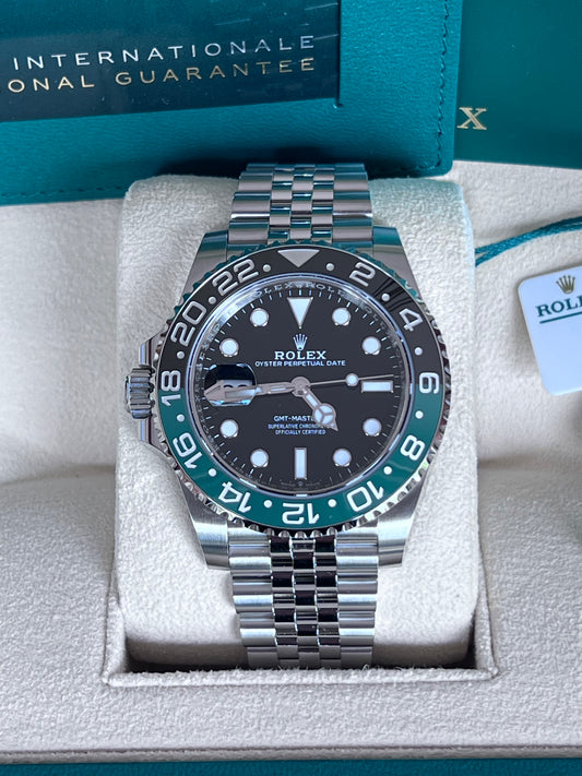 Rolex GMT-Master II Sprite Jubilee, 2024, New, Full Set 126720VTNR