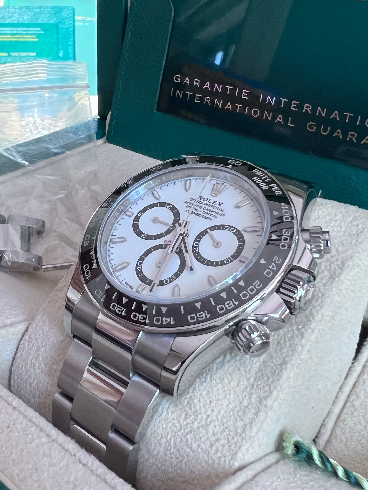 Rolex Cosmograph Daytona Panda, White Dial, 2024, New Ref 126500LN