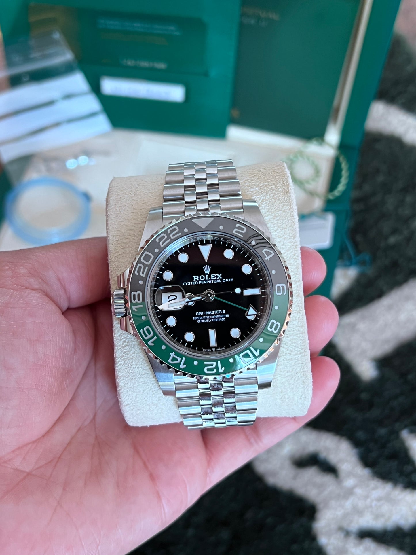 Rolex GMT-Master II Sprite Jubilee 2023, Jubilee 126720VTNR, Mint Like New