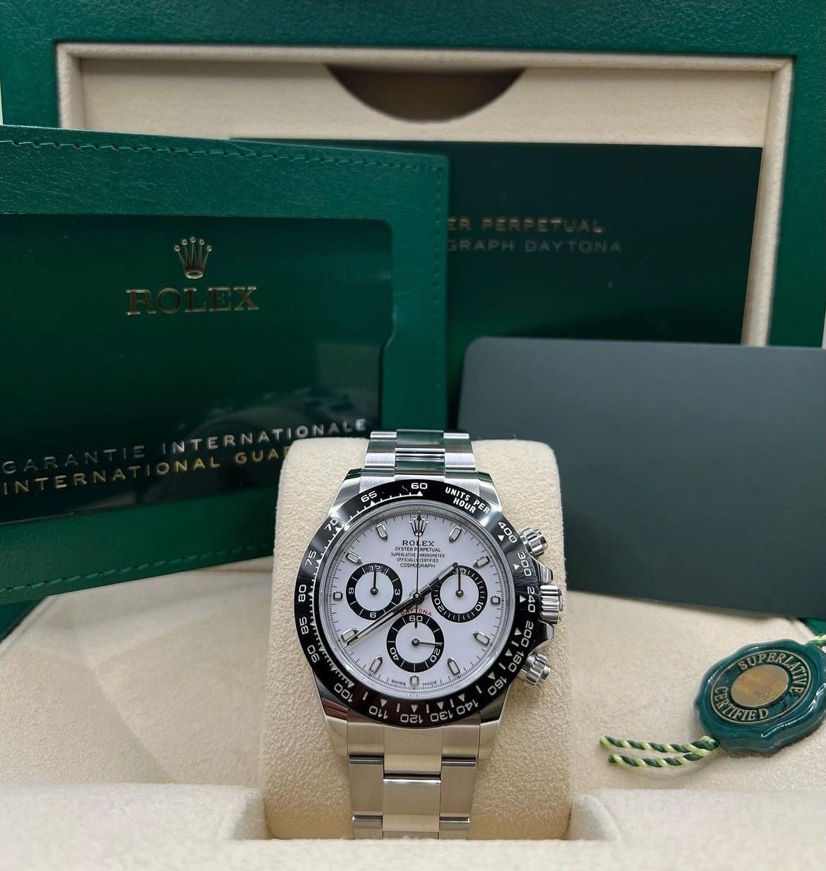 Rolex Daytona Panda, 116500LN New Full Set