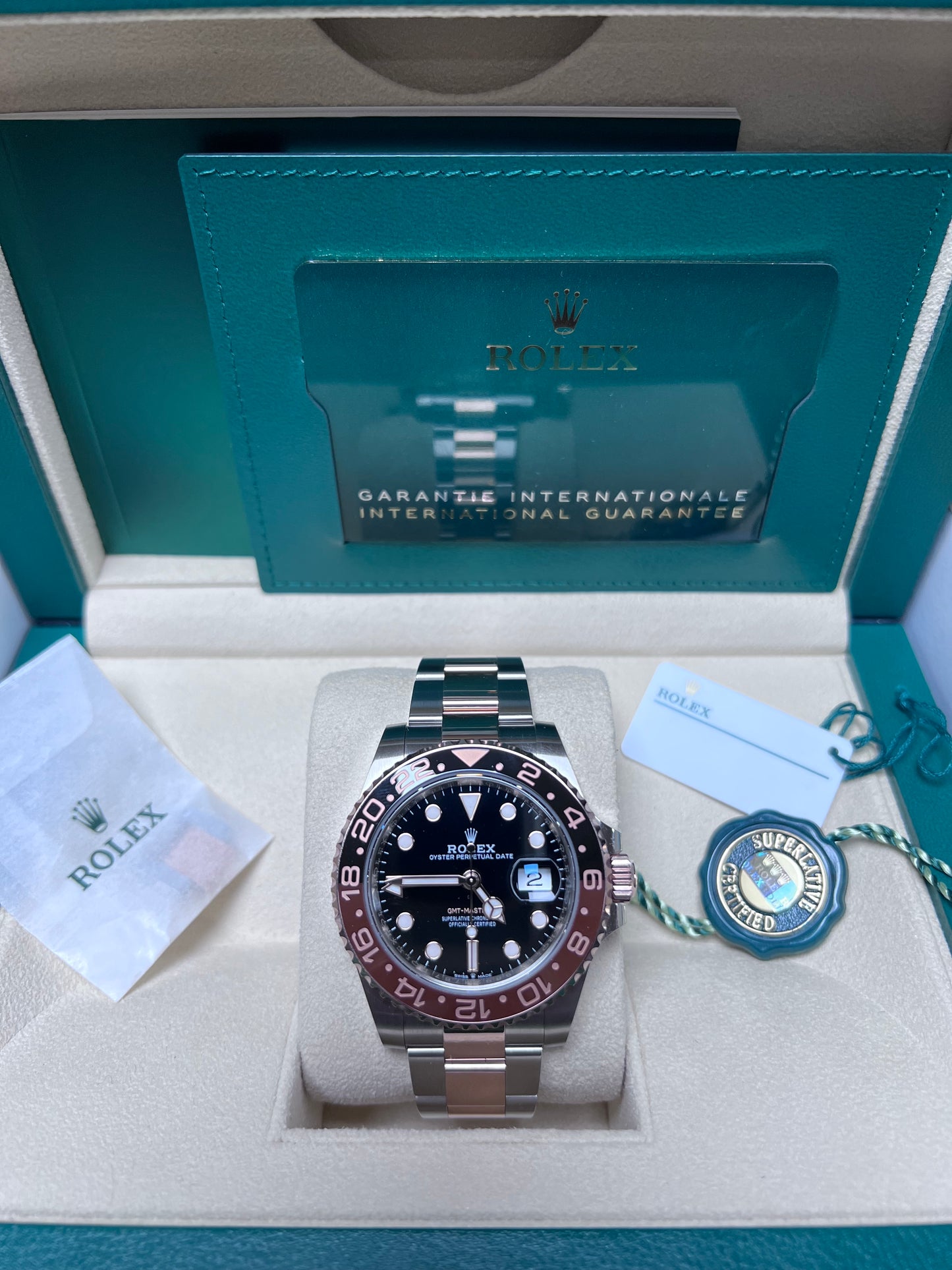Rolex GMT-Master II RootBeer 2024 New