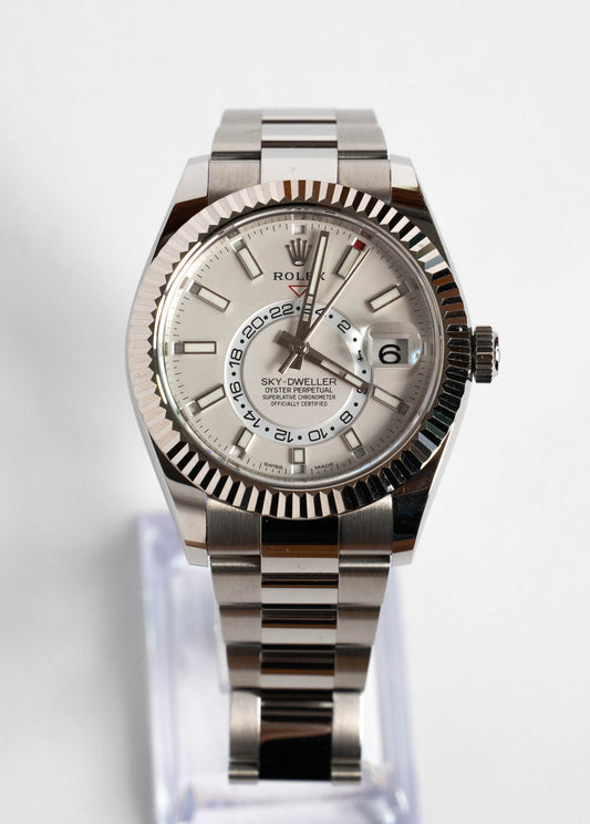 Rolex Sky-Dweller Oystersteel and White Gold 42mm 326934 2019