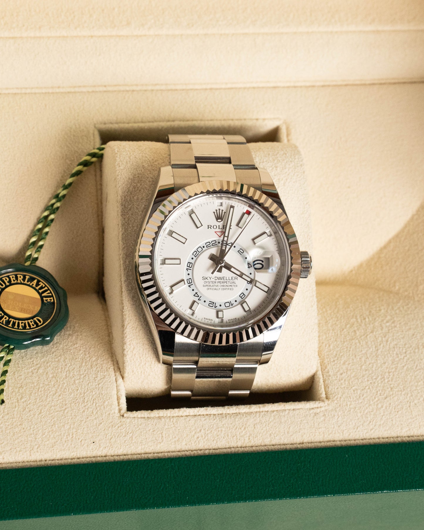 Rolex Sky-Dweller Oystersteel and White Gold 42mm 326934 2019