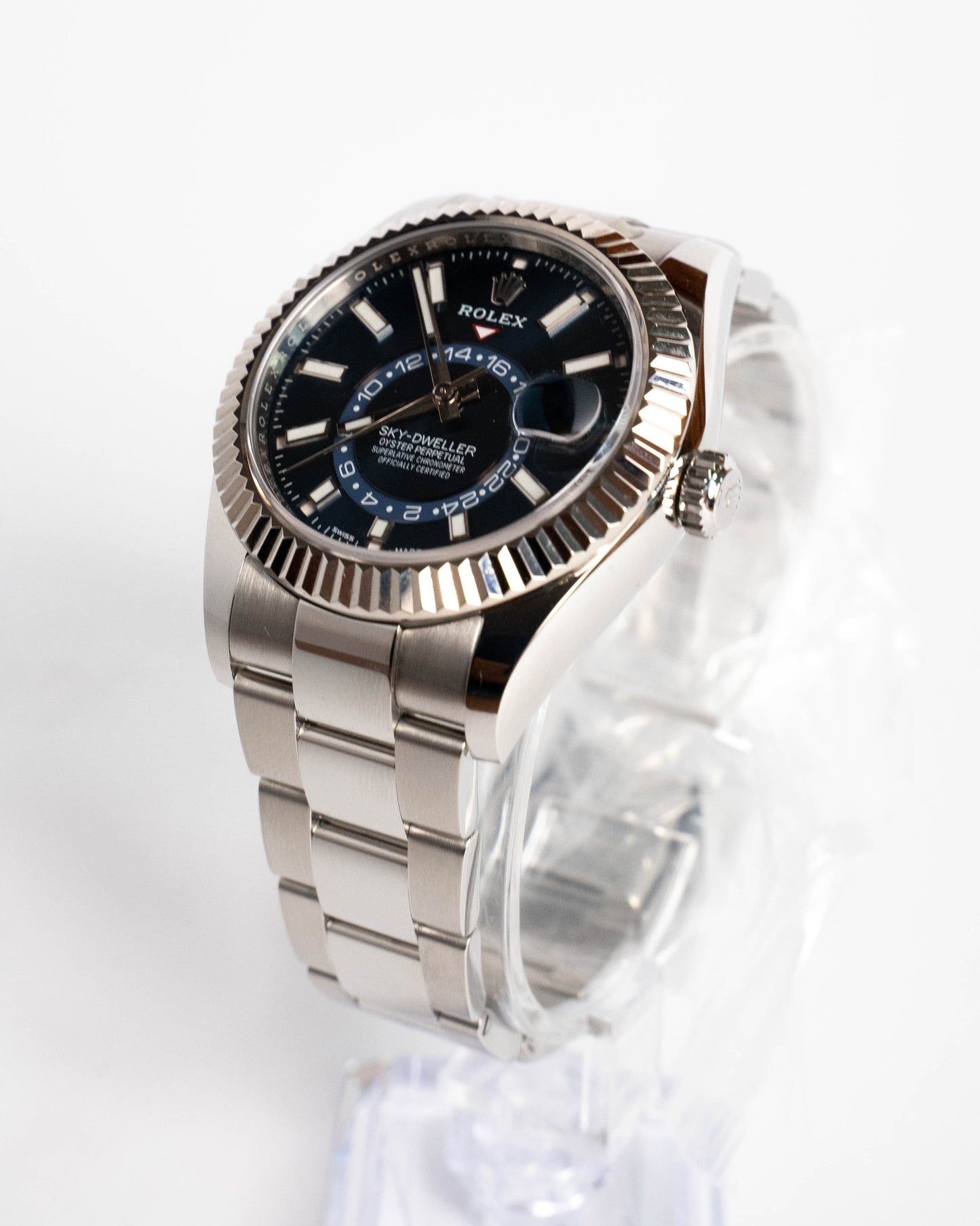 Rolex Sky-Dweller Blue Dial Oyster, 42 mm, Oystersteel and white gold 2024 New