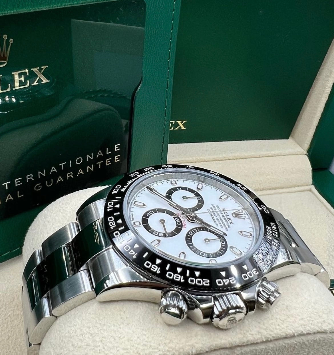 Rolex Daytona Panda, 116500LN New Full Set