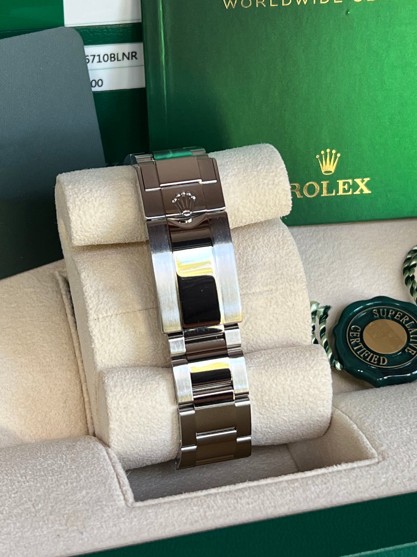 Rolex GMT-Master II Batman 116710BLNR 2015